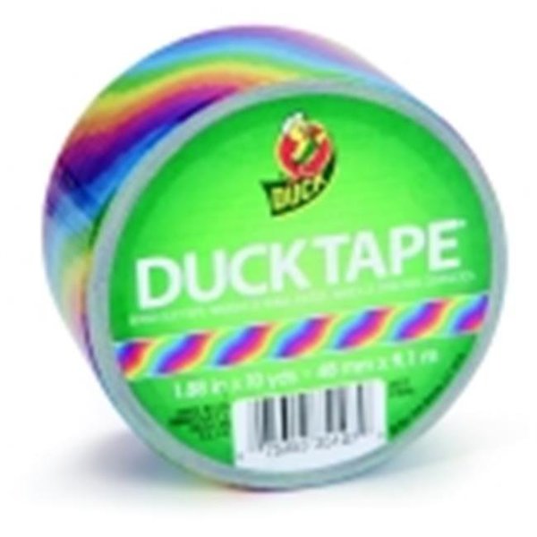 Duck Brand Duck Brand 1.88 in. x 10 Yard Heavy Duty Rainbow Duct Tape 1464541